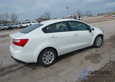 2014 Kia Rio Lx z USA, uszkodzony, nr VIN KNADM4A36E6349087